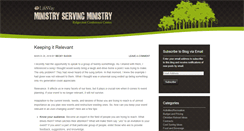 Desktop Screenshot of ministryservingministry.com