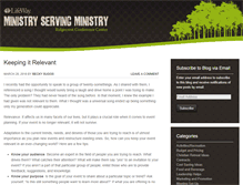 Tablet Screenshot of ministryservingministry.com